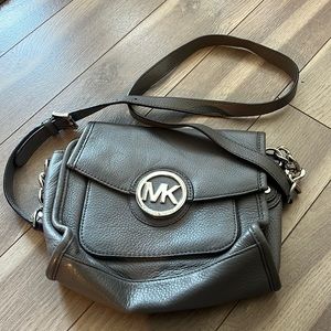 Grey Michael Kors crossbody